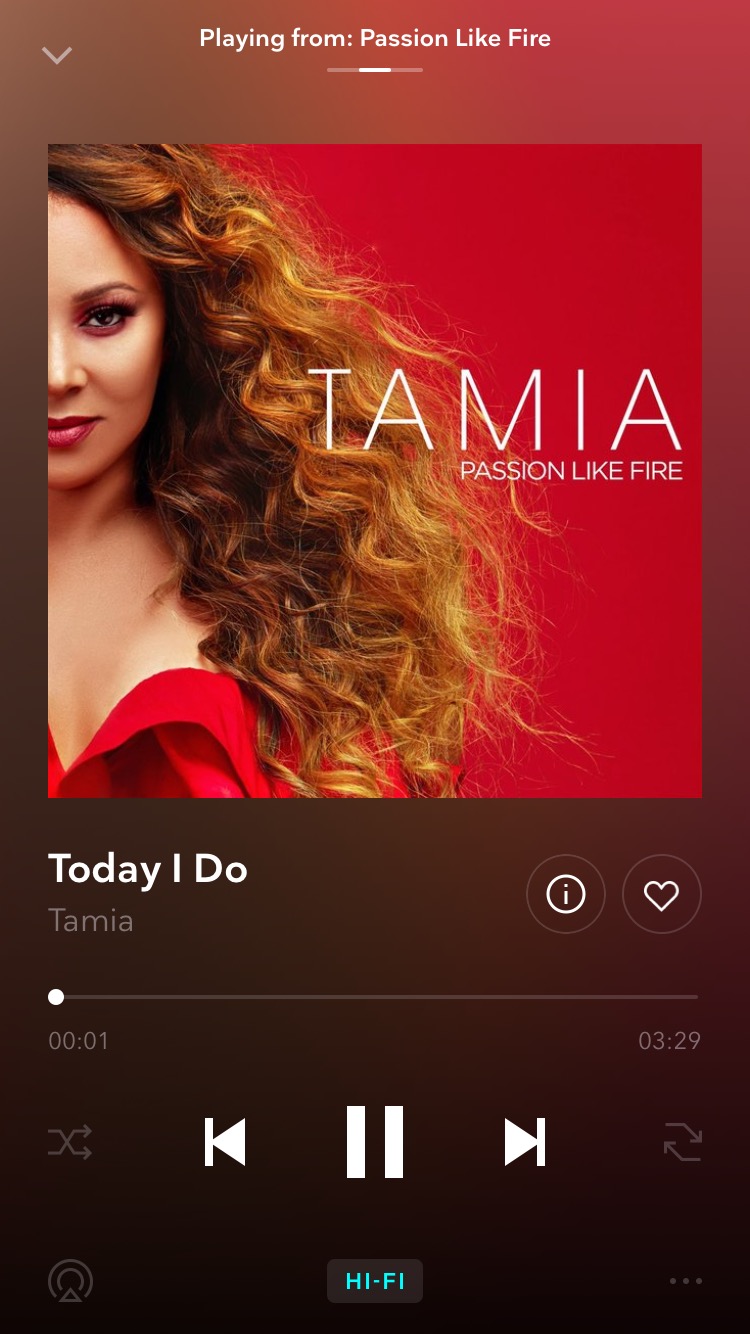 Music Choice: Tamia